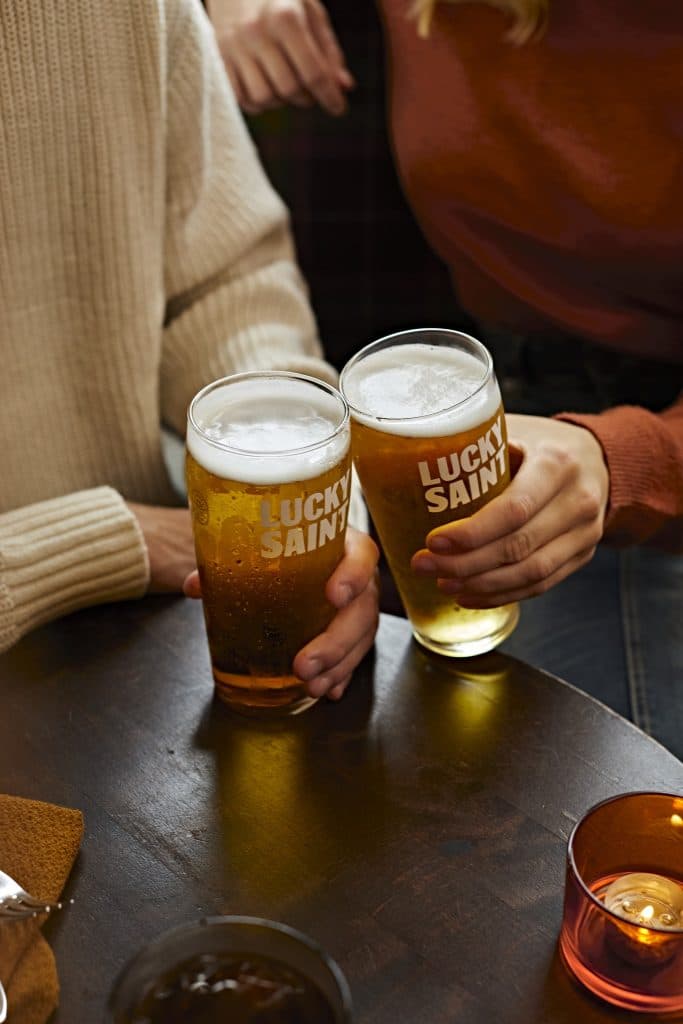 Cover Image for Get a free pint of Lucky Saint at The Cricketers