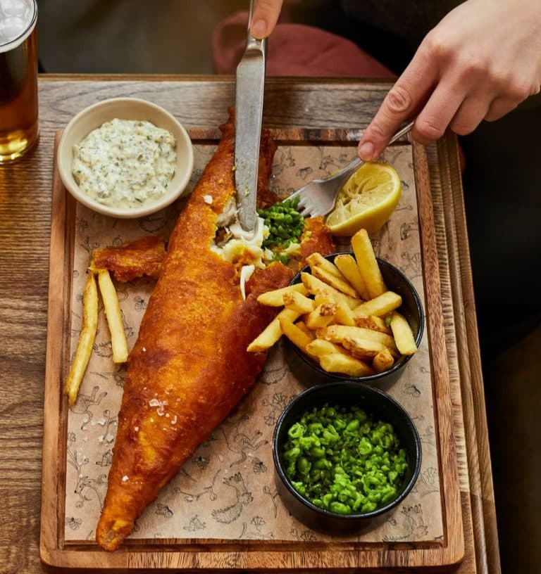 Cover Image for Complimentary Fizz when you order Fish and Chips at The Cricketers!