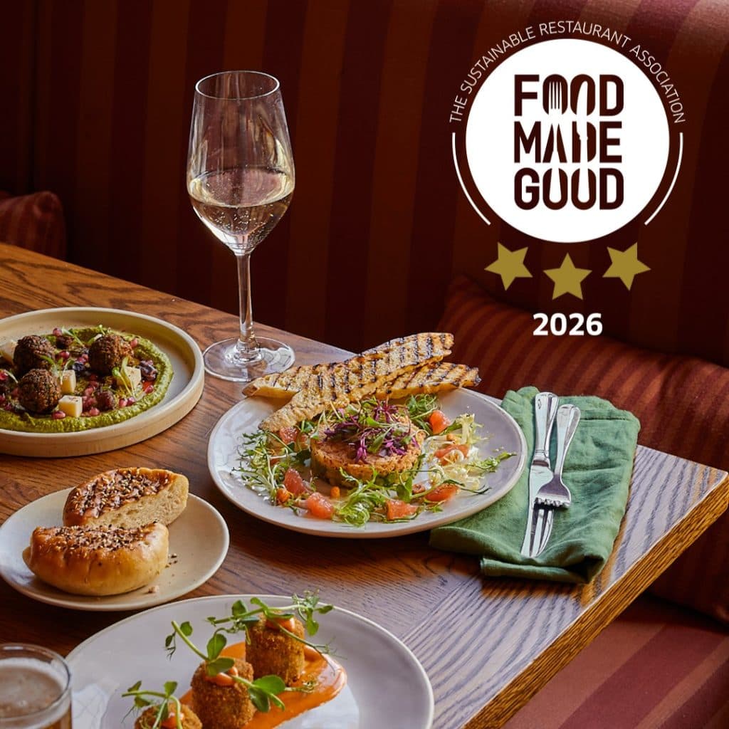 Cover Image for The Cricketers Achieves Food Made Good 3-Star Rating for 2026