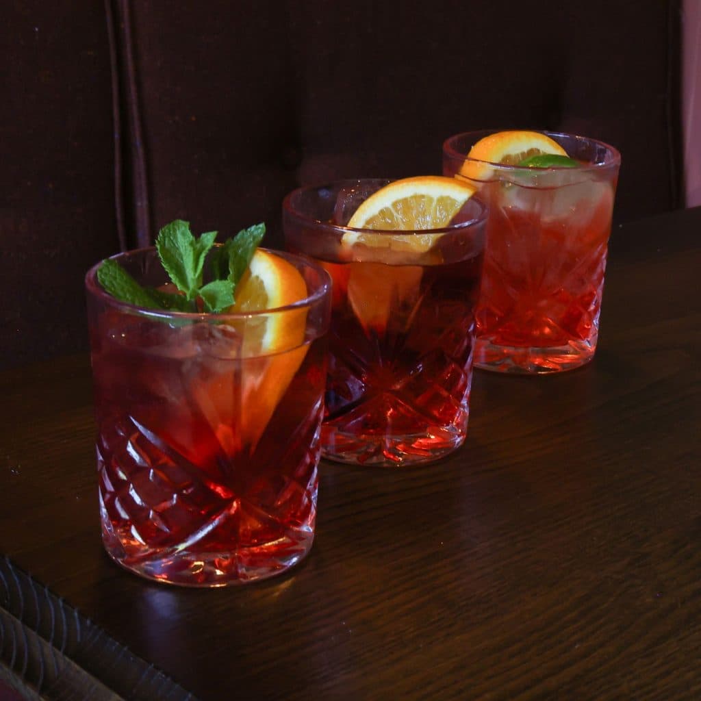 Cover Image for Three new Negronis for Negroni Week at The Cricketers